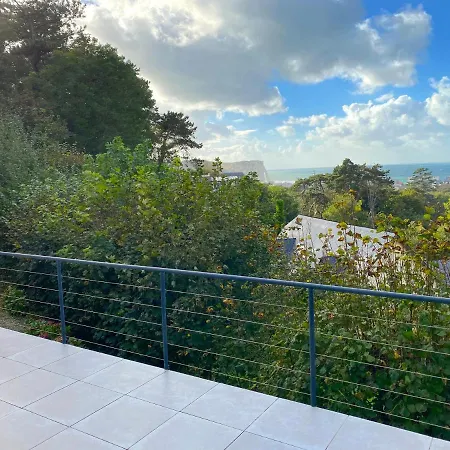 Villa Panorama, Vue Et Falaises D Etretat
