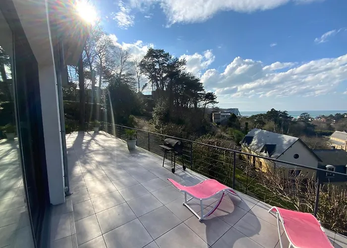 Villa Panorama, Vue Et Falaises D Exception